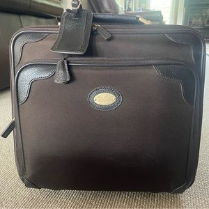 Brooks Brothers Rolling Travel Briefcase